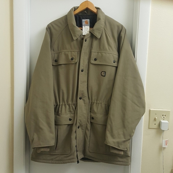 Carhartt Other - 😍Rare Vintge carhartt quilted lined jacket size L